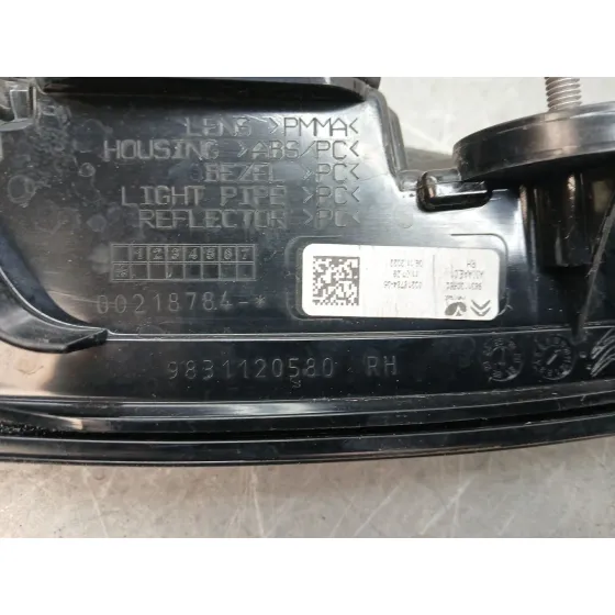 Piloto Trasero Derecho Interior para Citroën C4 Iii (Ba_, Bb_, Bc_)