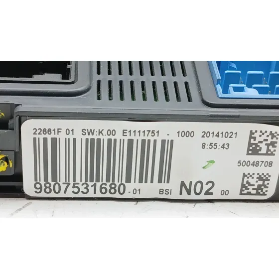 Centralita Bsi para Peugeot 208 I (Ca_, Cc_)