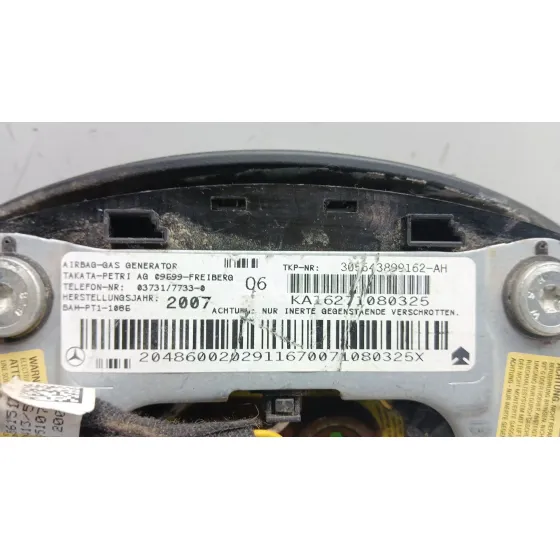 Airbag Delantero Izquierdo para Mercedes-Benz Clase C (W204) Berlina