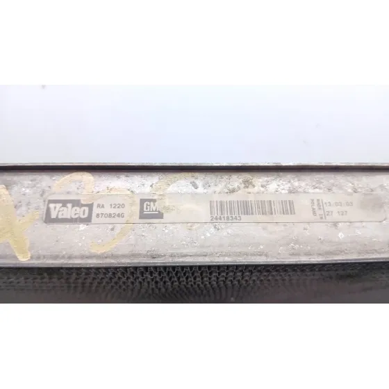 Radiador Agua para Opel Vectra C (Z02)