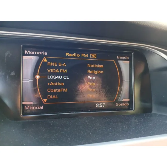 Pantalla Multifuncion para Audi A4 B8 Avant (8K5)