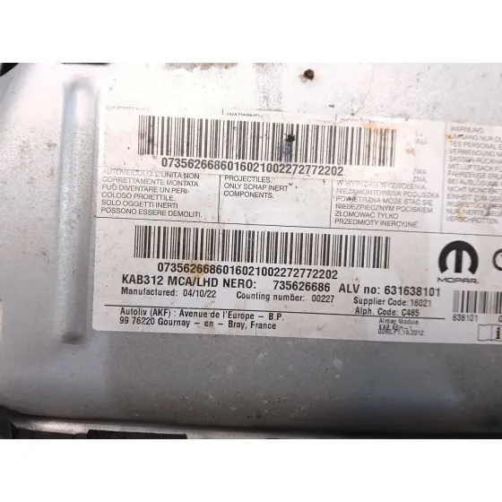 Kit Airbag para Fiat 500 (312_)