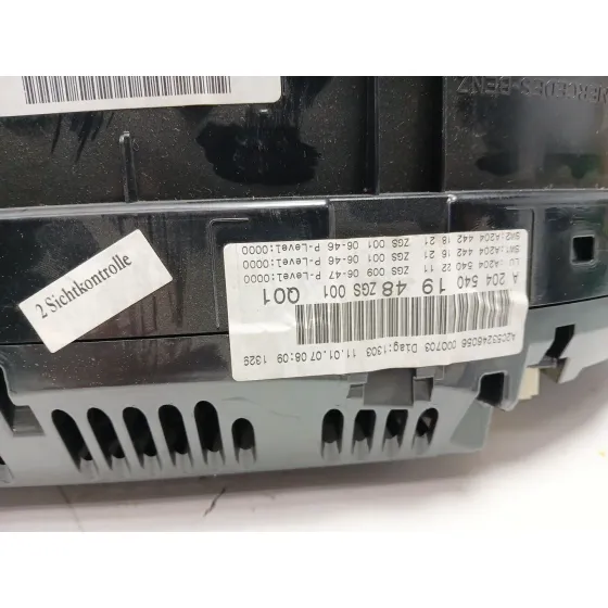 Cuadro Instrumentos para Mercedes-Benz Clase C (W204)