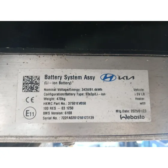 Bateria para Kia Ev3