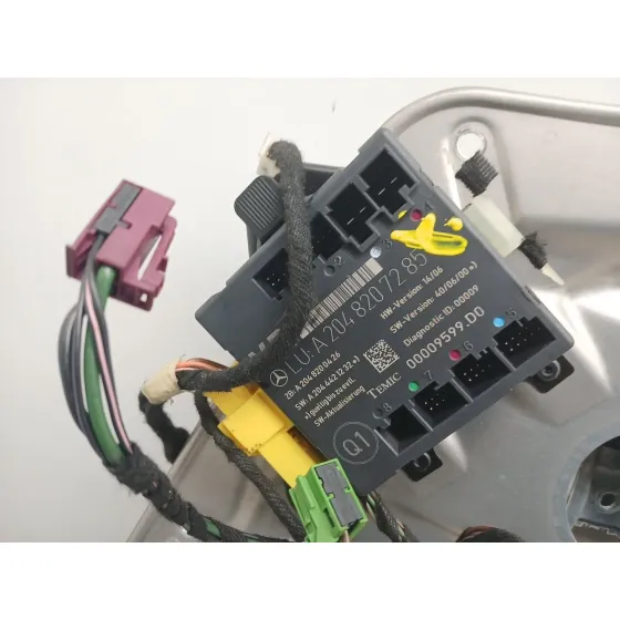 Elevalunas Delantero Derecho para Mercedes-Benz Clase C (W204)