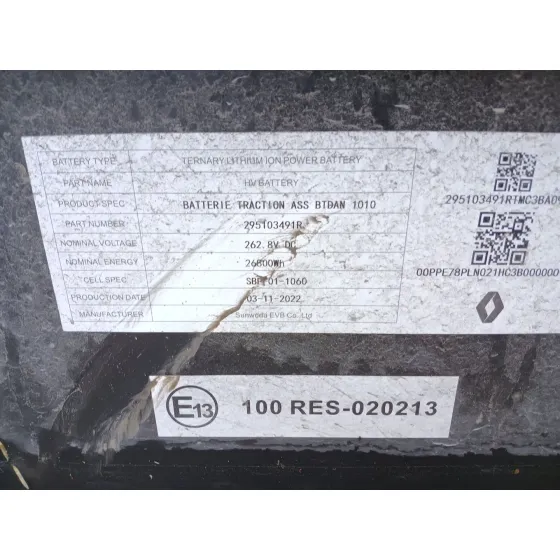 Bateria para Dacia Spring