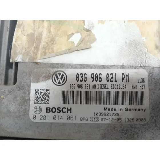 Centralita Motor Uce para Volkswagen Golf V (1K1)
