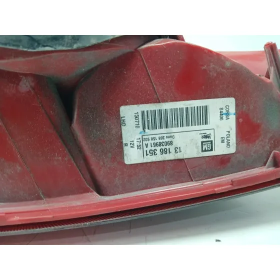 Piloto Trasero Derecho para Opel Corsa D (S07)