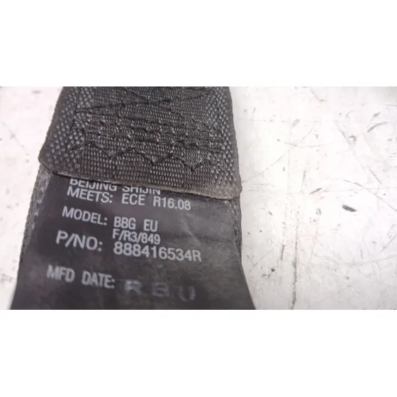 Cinturon Seguridad Trasero Izquierdo para Dacia Spring