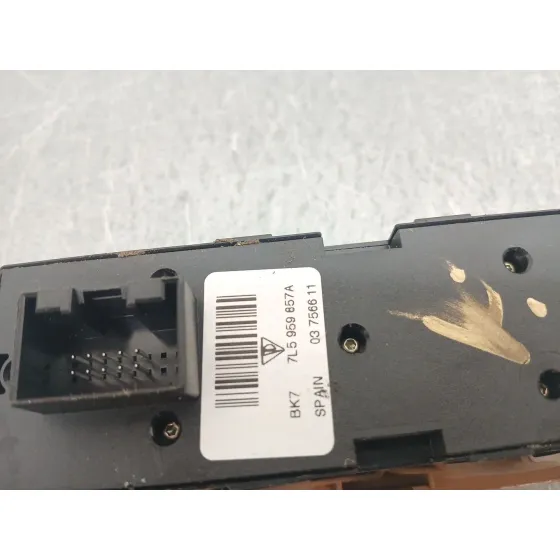 Mando Elevalunas Delantero Izquierdo para Porsche Cayenne (9Pa)