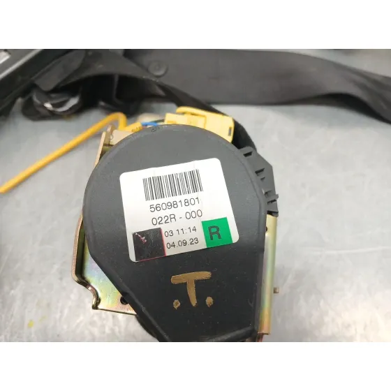 Cinturon Seguridad Trasero Derecho para Porsche Cayenne (9Pa)