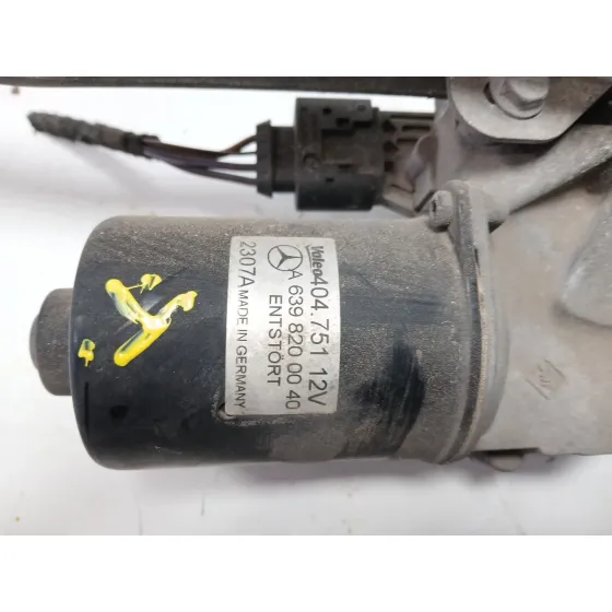 Motor Limpia Delantero para Mercedes-Benz Vito / Mixto Furgoneta (W639)