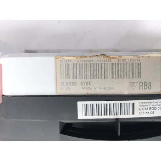 Cuadro Instrumentos para Porsche Cayenne (9Pa)