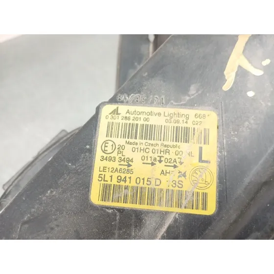 Faro Izquierdo para Skoda Yeti (5L)
