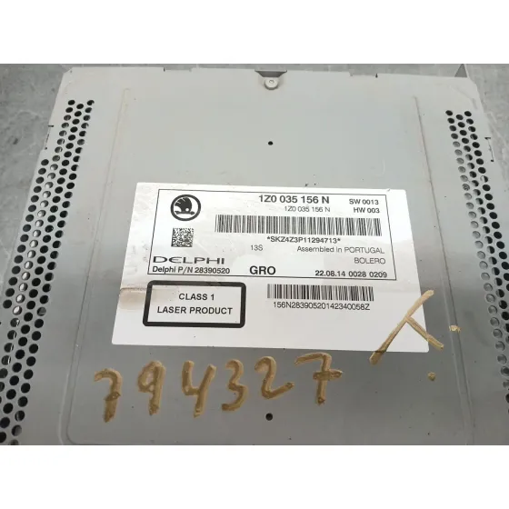 Pantalla Multifuncion para Skoda Yeti (5L)