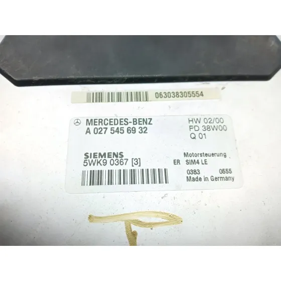 Centralita Motor Uce para Mercedes-Benz Clase Clk (W208) Coupe