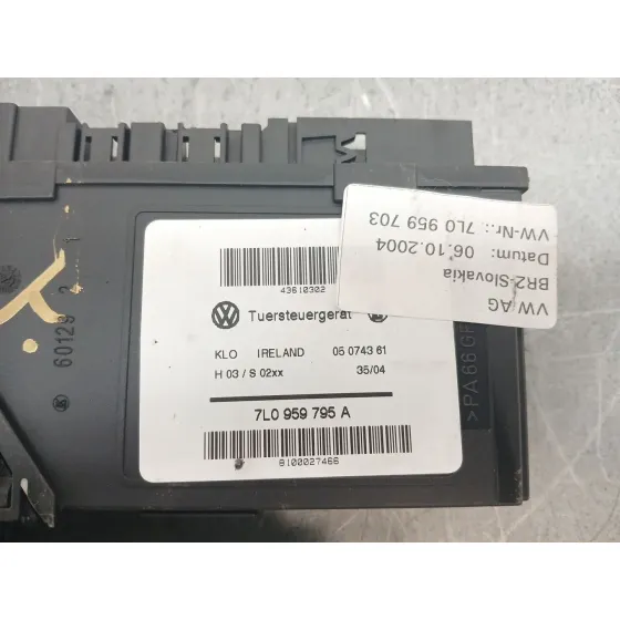 Motor Elevalunas Trasero Izquierdo para Porsche Cayenne (9Pa)
