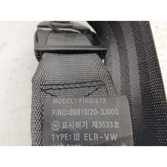 Cinturon Seguridad Trasero Derecho para Hyundai Ix55