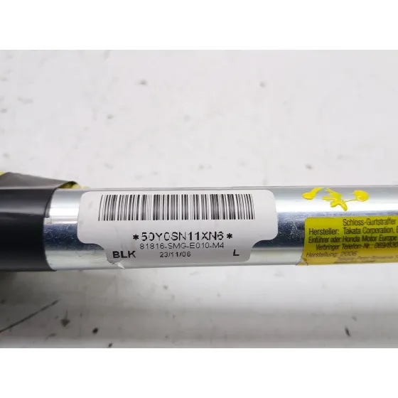 Cinturon Seguridad Delantero Izquierdo para Honda Civic Viii Hatchback (Fn, Fk)
