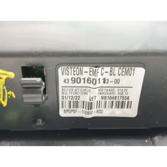 Pantalla Multifuncion para Opel Combo E Tour / Life (K9)