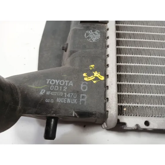Radiador Agua para Toyota Corolla Verso (Zer_, Zze12_, R1_)