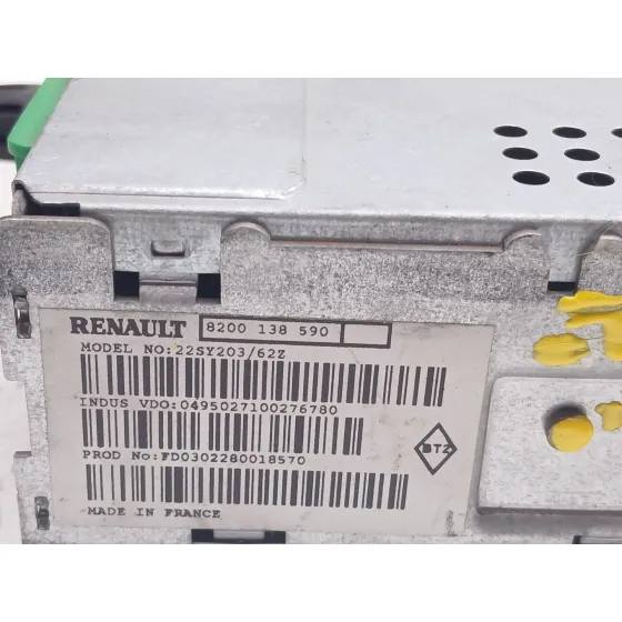 Sistema Audio / Radio Cd para Renault Laguna Ii (Bg0/1_)