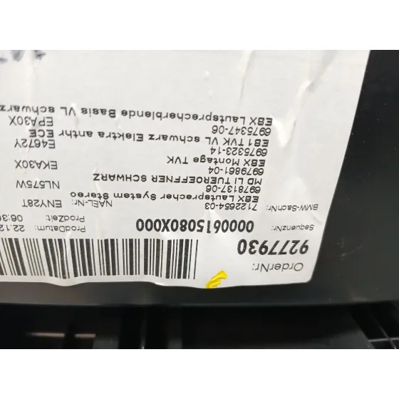 Guarnecido Puerta Delantera Izquierda para Bmw 1 (E81)