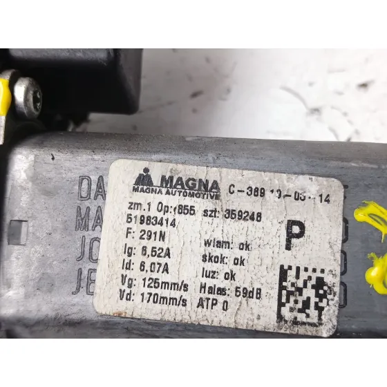 Elevalunas Delantero Derecho para Alfa Romeo Mito (955_)