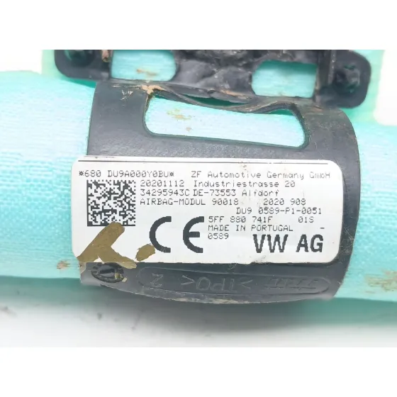 Airbag Cortina Delantero Izquierdo para Cupra Formentor (Km7, Kmp)