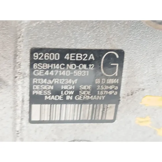Compresor Aire Acondicionado para Nissan Qashqai Ii (J11, J11_)