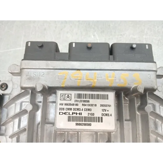 Centralita Motor Uce para Peugeot 407 (6D_)