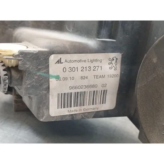 Faro Izquierdo para Peugeot 407 (6D_)