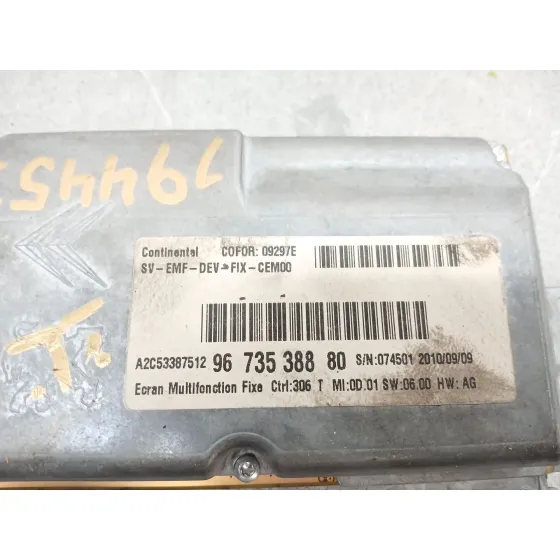 Sistema Audio / Radio Cd para Peugeot 407 (6D_)