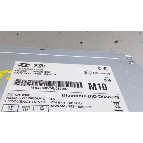 Sistema Audio / Radio Cd para Kia Carens Iv