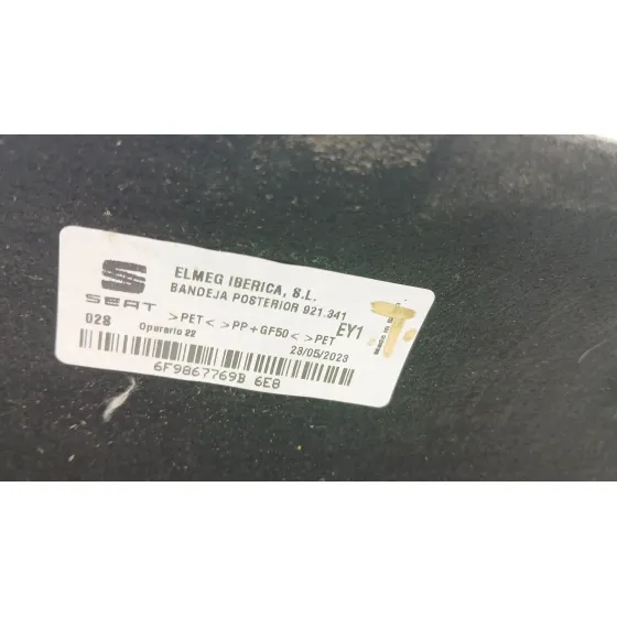 Bandeja Trasera para Seat Arona (Kj7, Kjp)