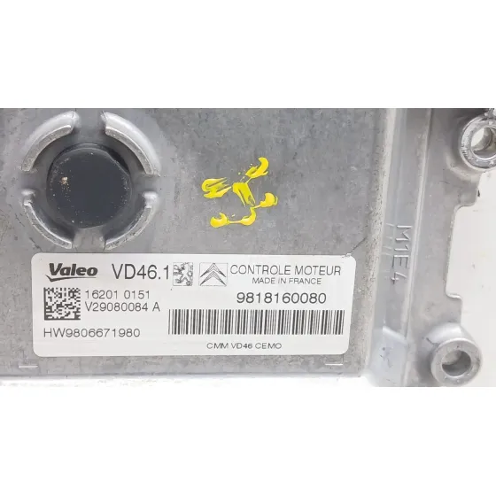 Centralita Motor Uce para Peugeot 3008 Van (Mr_, Mc_, Mj_)