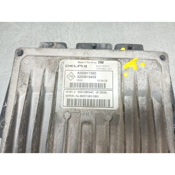 Centralita Motor Uce para Renault Modus / Grand Modus (F/Jp0_)