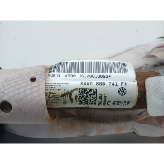 Airbag Cortina Delantero Izquierdo para Volkswagen T-Cross (C11, D31)