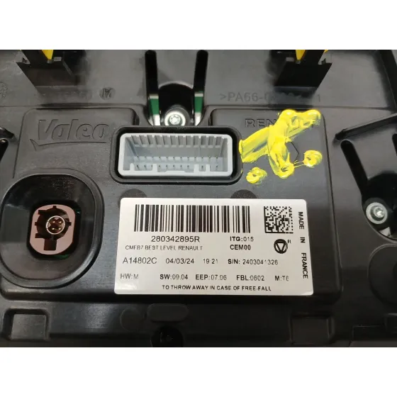 Pantalla Multifuncion para Renault Captur Ii (Hf_)