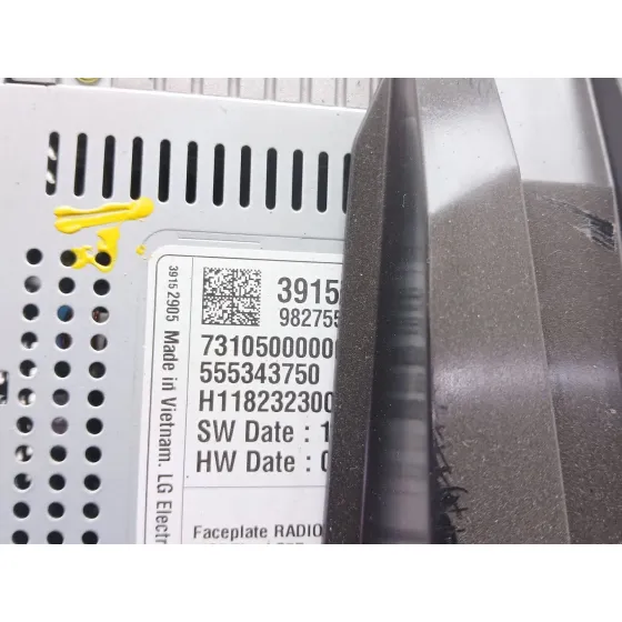 Pantalla Multifuncion para Opel Crossland X / Crossland (P17, P2Qo)