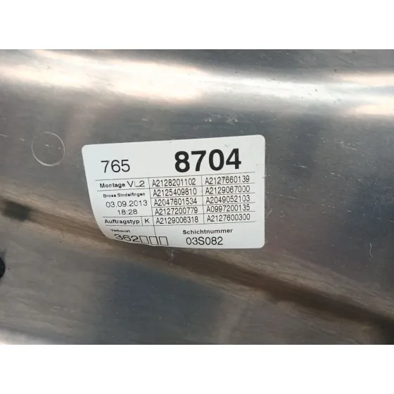 Elevalunas Delantero Izquierdo para Mercedes-Benz Clase E T-Model (S212)