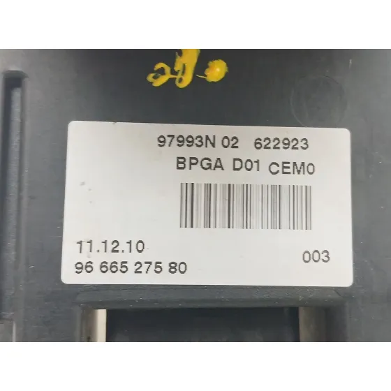 Caja Reles / Fusibles para Peugeot 3008 I Monospace (0U_)