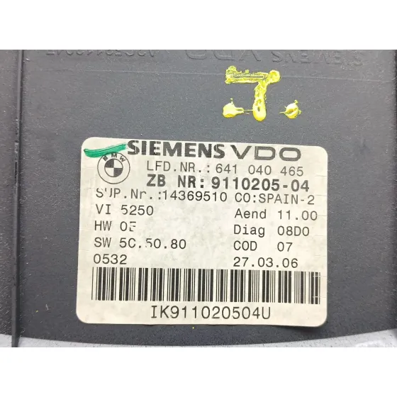 Cuadro Instrumentos para Bmw 3 (E90)