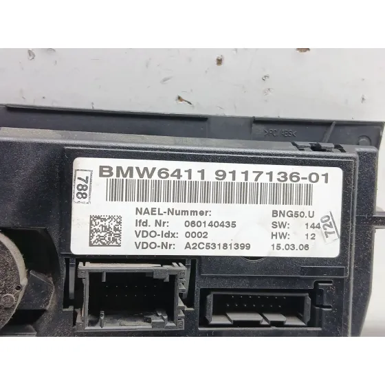 Mando Calefaccion / Aire Acondicionado para Bmw 3 (E90)