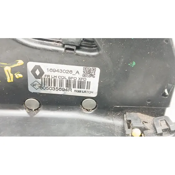 Cerradura Puerta Delantera Izquierda para Renault Talisman (Lp_)