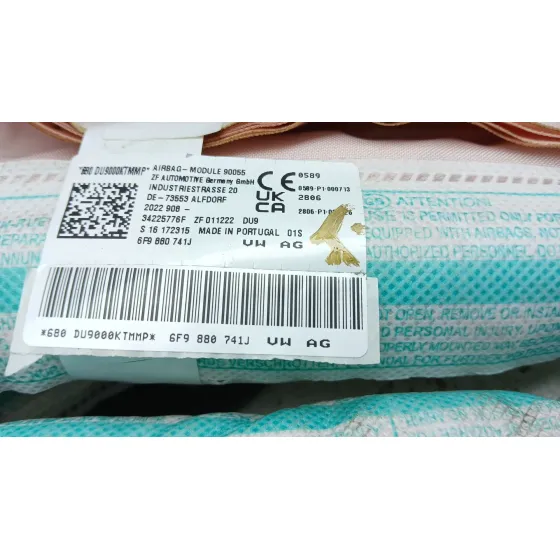 Airbag Cortina Delantero Izquierdo para Seat Arona (Kj7, Kjp)