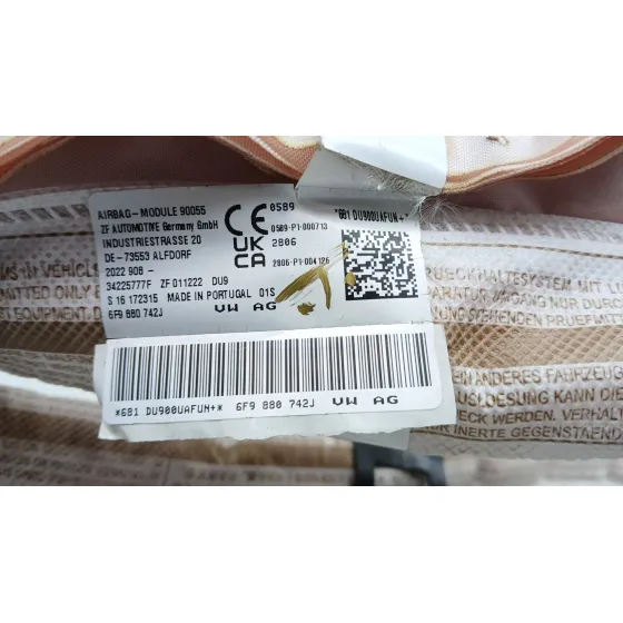 Airbag Cortina Delantero Derecho para Seat Arona (Kj7, Kjp)