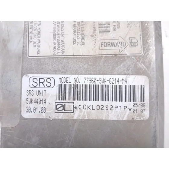 Kit Airbag para Honda Cr-V Iii (Re_)
