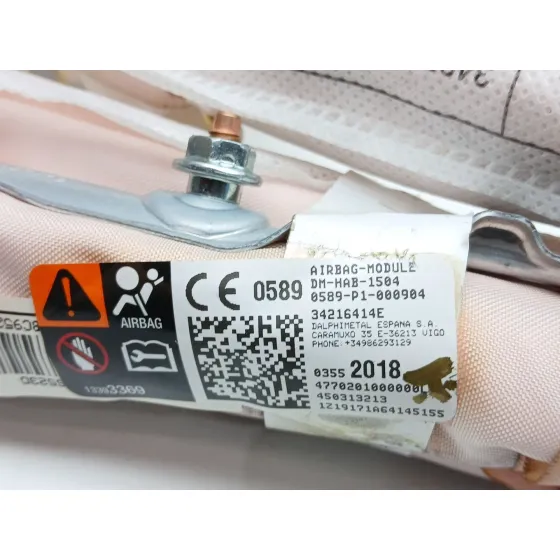 Airbag Cortina Delantero Izquierdo para Opel Crossland X / Crossland (P17, P2Qo)