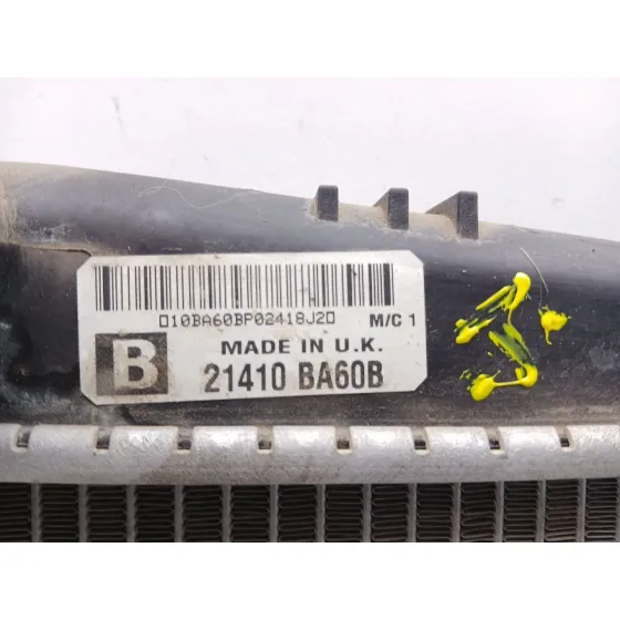 Radiador Agua para Nissan Juke (F15)